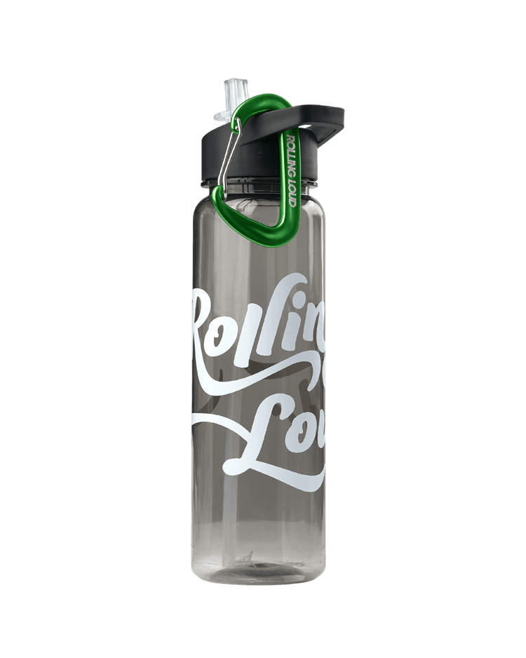 Nalgene Water Bottle w/ Carabiner Frosted Coal