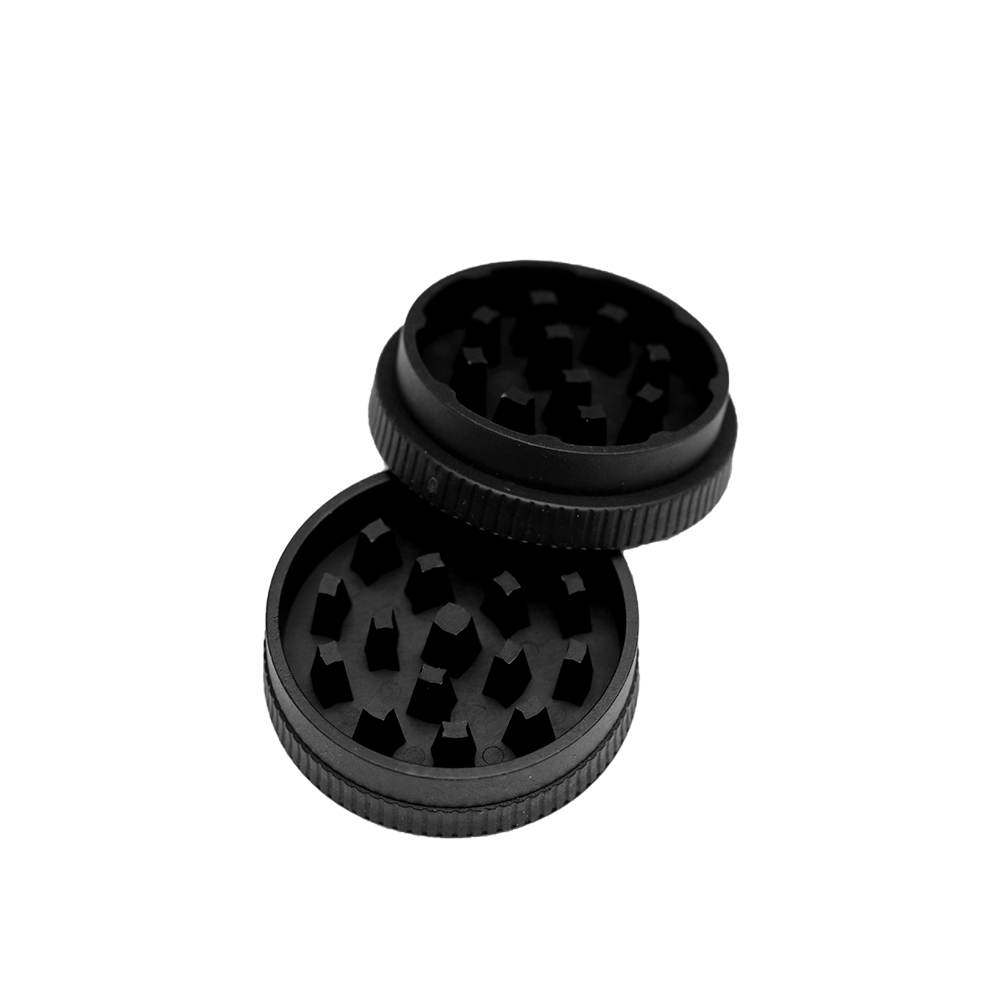 Rolling Loud 2 Piece Plastic Black Grinder