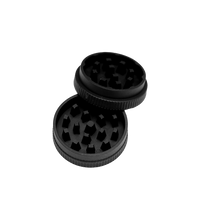 Rolling Loud 2 Piece Plastic Black Grinder