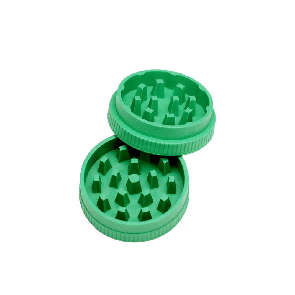 Rolling Loud 2 Piece Plastic Green Grinder