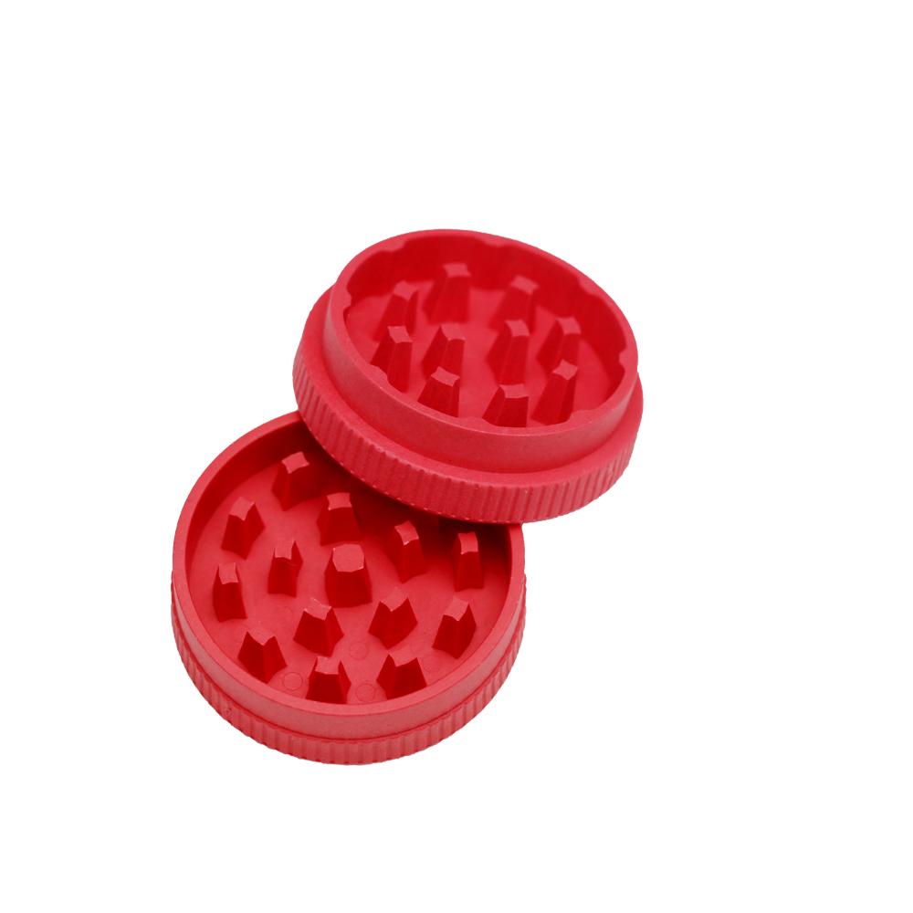 Rolling Loud 2 Piece Plastic Red Grinder