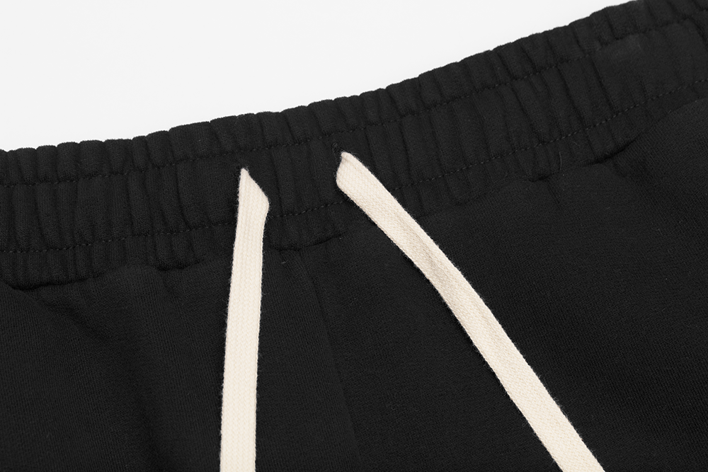 RL Productions Black French Terry Shorts