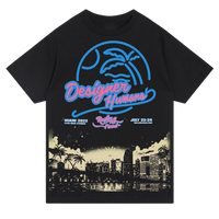 Designer Humans x Rolling Loud T Shirt Black Miami 2022