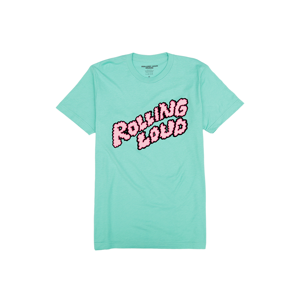 Puffy Logo Icy Mint SS Tee