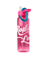 Nalgene Water Bottle w/ Carabiner Frosted Pink