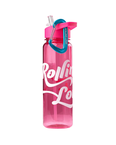 Nalgene Water Bottle w/ Carabiner Frosted Pink