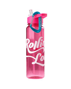 Nalgene Water Bottle w/ Carabiner Frosted Pink