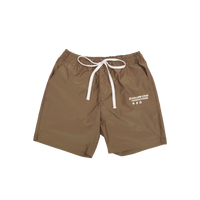 RL Productions Iridescent Gold Nylon Shorts