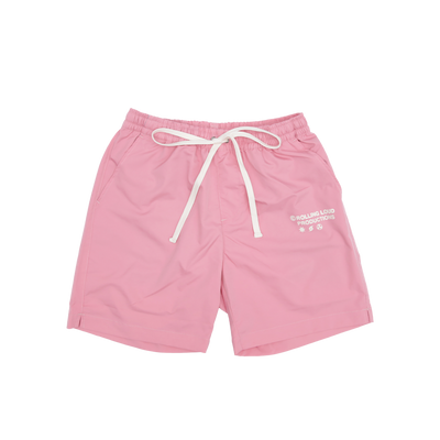 RL Productions Iridescent Pink Nylon Shorts