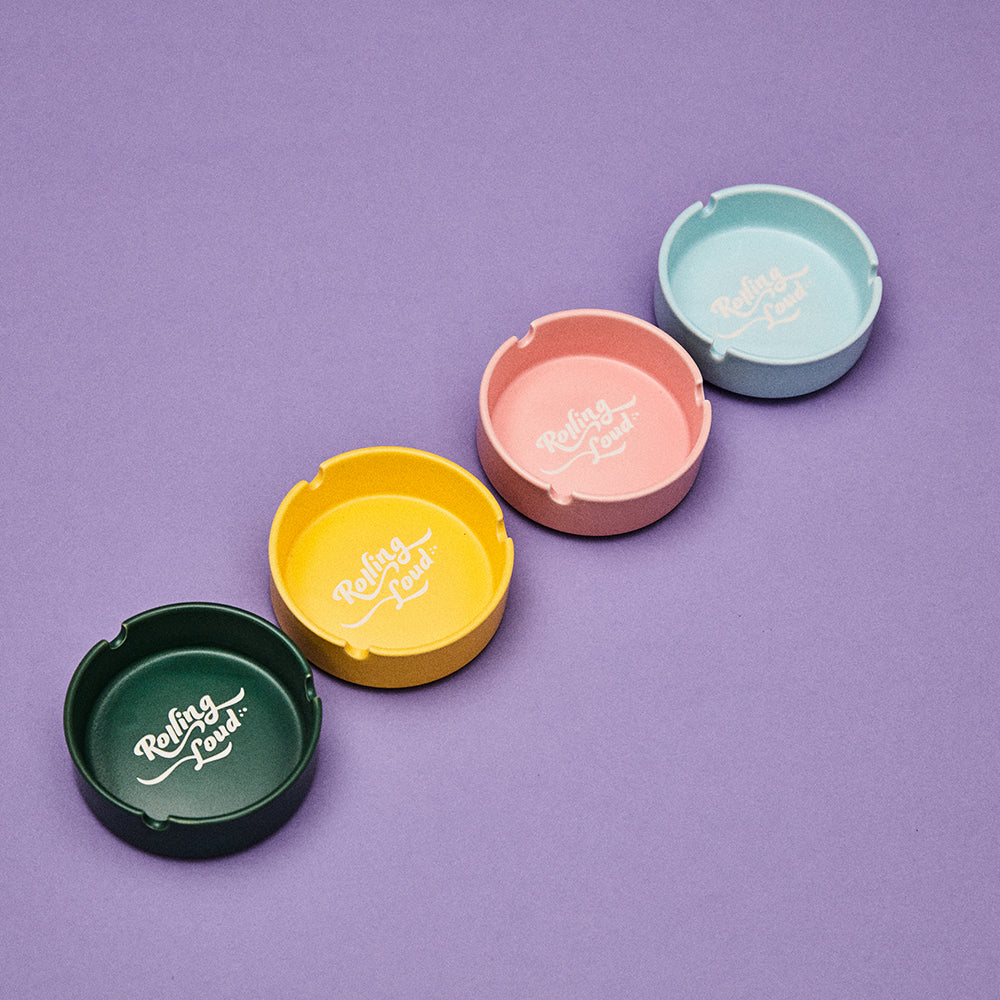 Rolling Loud Blue Ceramic Ashtray