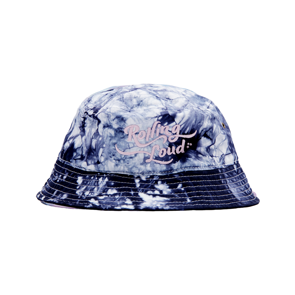 Rolling Loud Tie Dye Bucket Hat Black