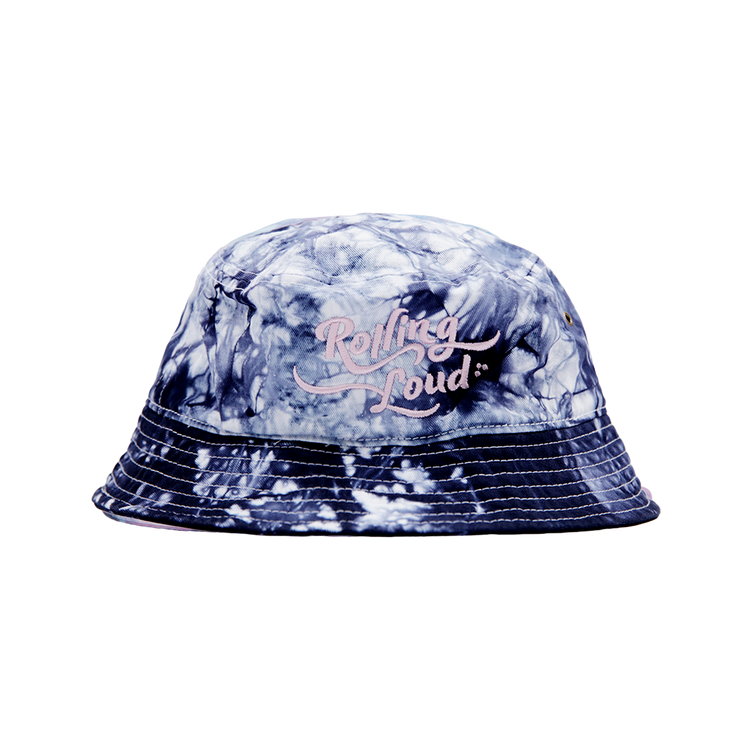 Rolling Loud Tie Dye Bucket Hat Black