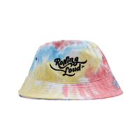 Rolling Loud Tie Dye Bucket Hat Rainbow