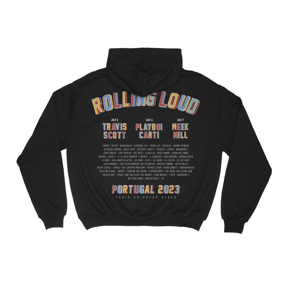 Black Portugal 23 Exclusive Line Up Hoodie