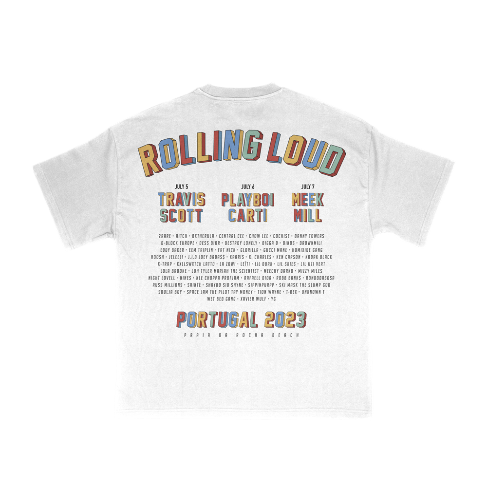 White Portugal 23 Exclusive Line Up Tee