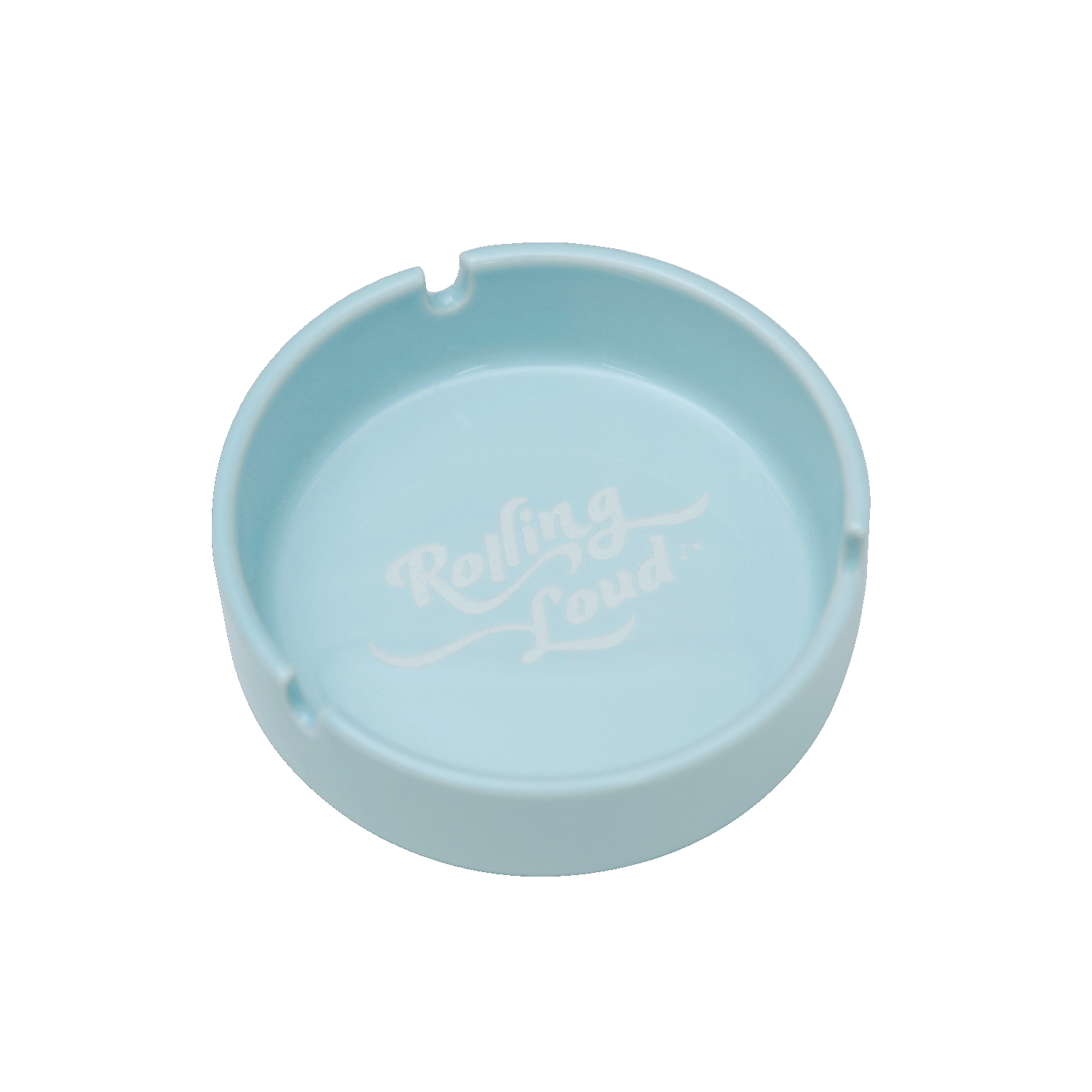 Rolling Loud Blue Ceramic Ashtray