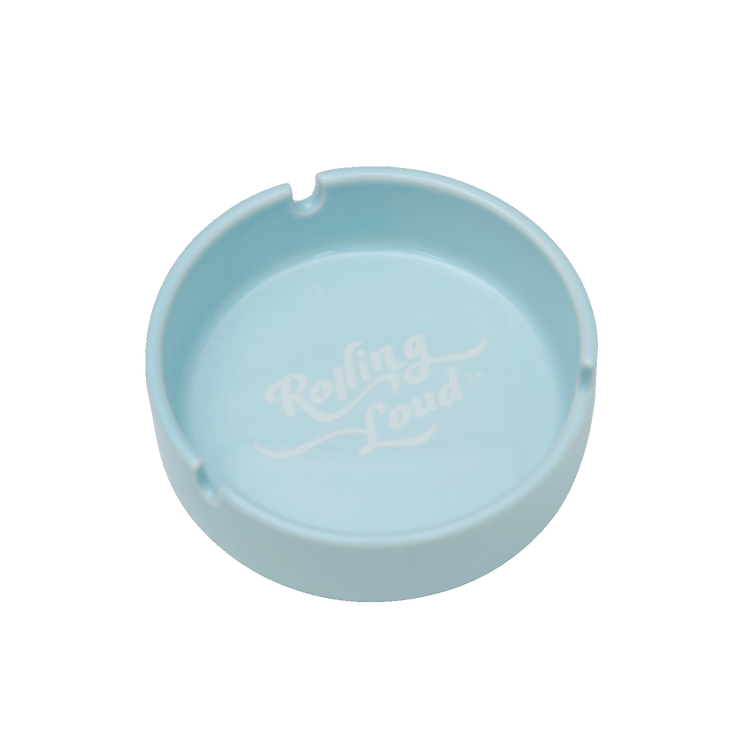 Rolling Loud Blue Ceramic Ashtray