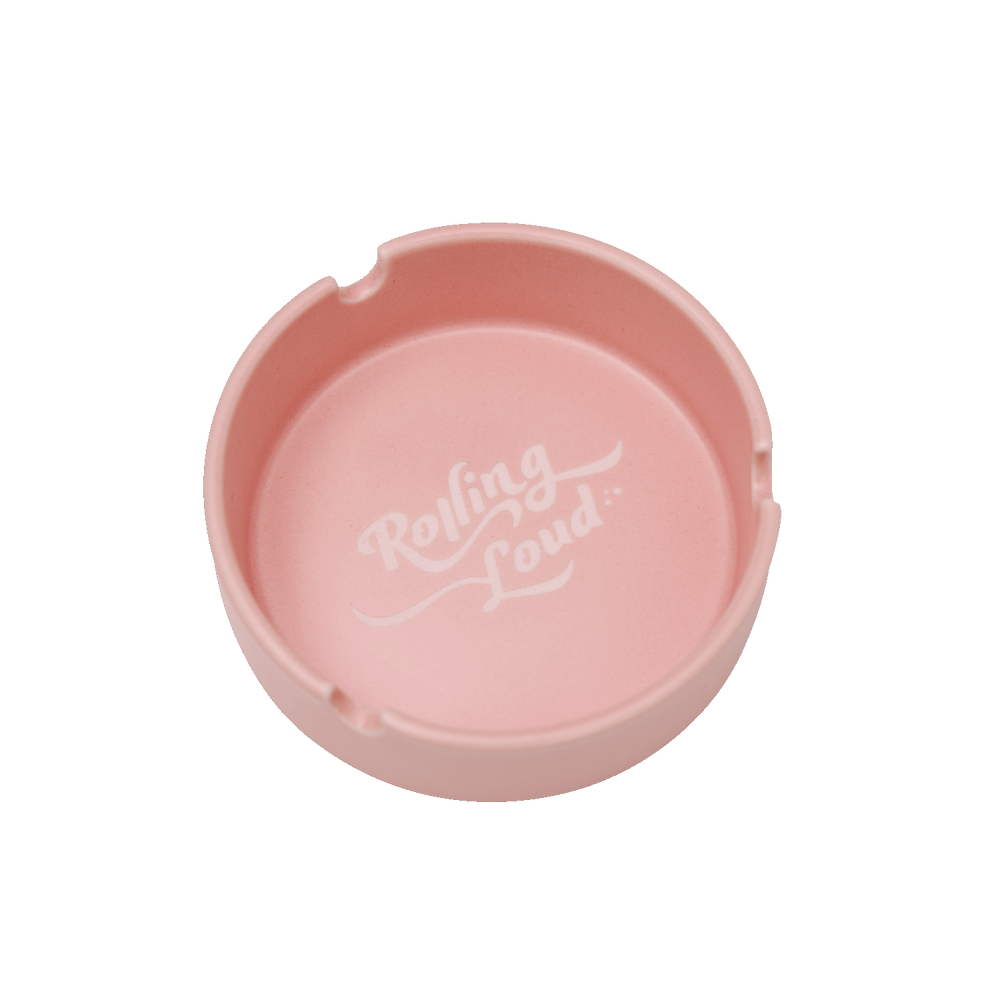 Rolling Loud Pink Ceramic Ashtray