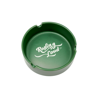 Rolling Loud Green Ceramic Ashtray