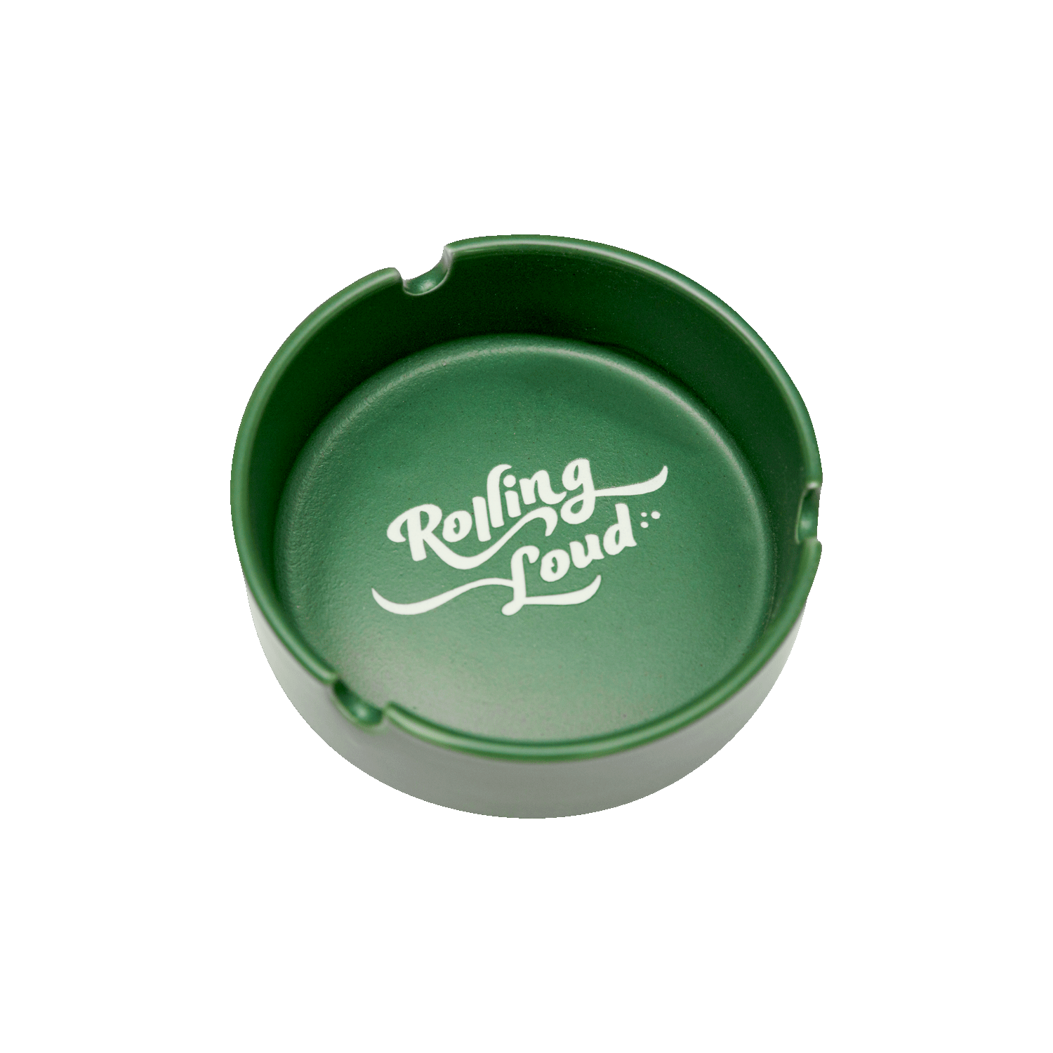 Rolling Loud Green Ceramic Ashtray