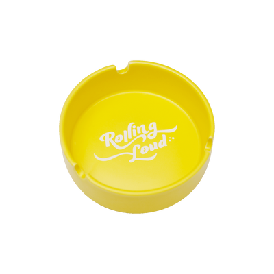 Rolling Loud Yellow Ceramic Ashtray