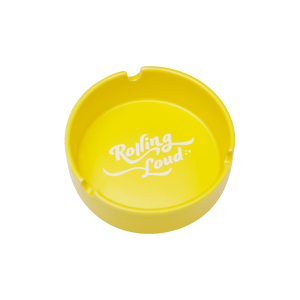 Rolling Loud Yellow Ceramic Ashtray