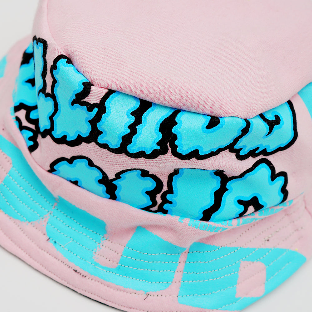 Rolling Loud x ALTAMAR Reversible Bucket Hat Pink/Black