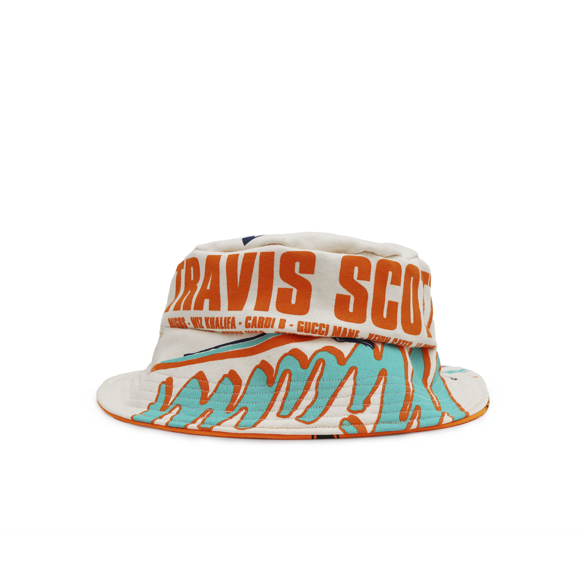 Rolling Loud x ALTAMAR Reversible Bucket Hat Orange/Cream
