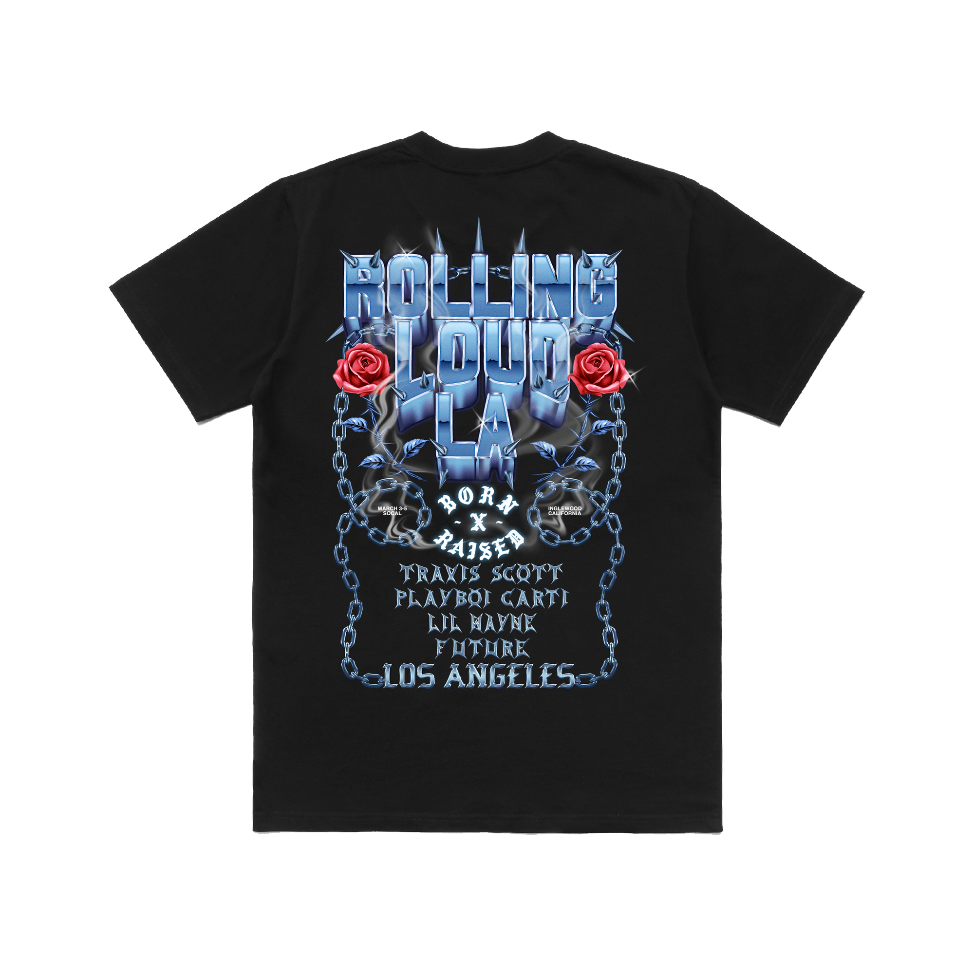 BR X RL Chrome Rose Tee