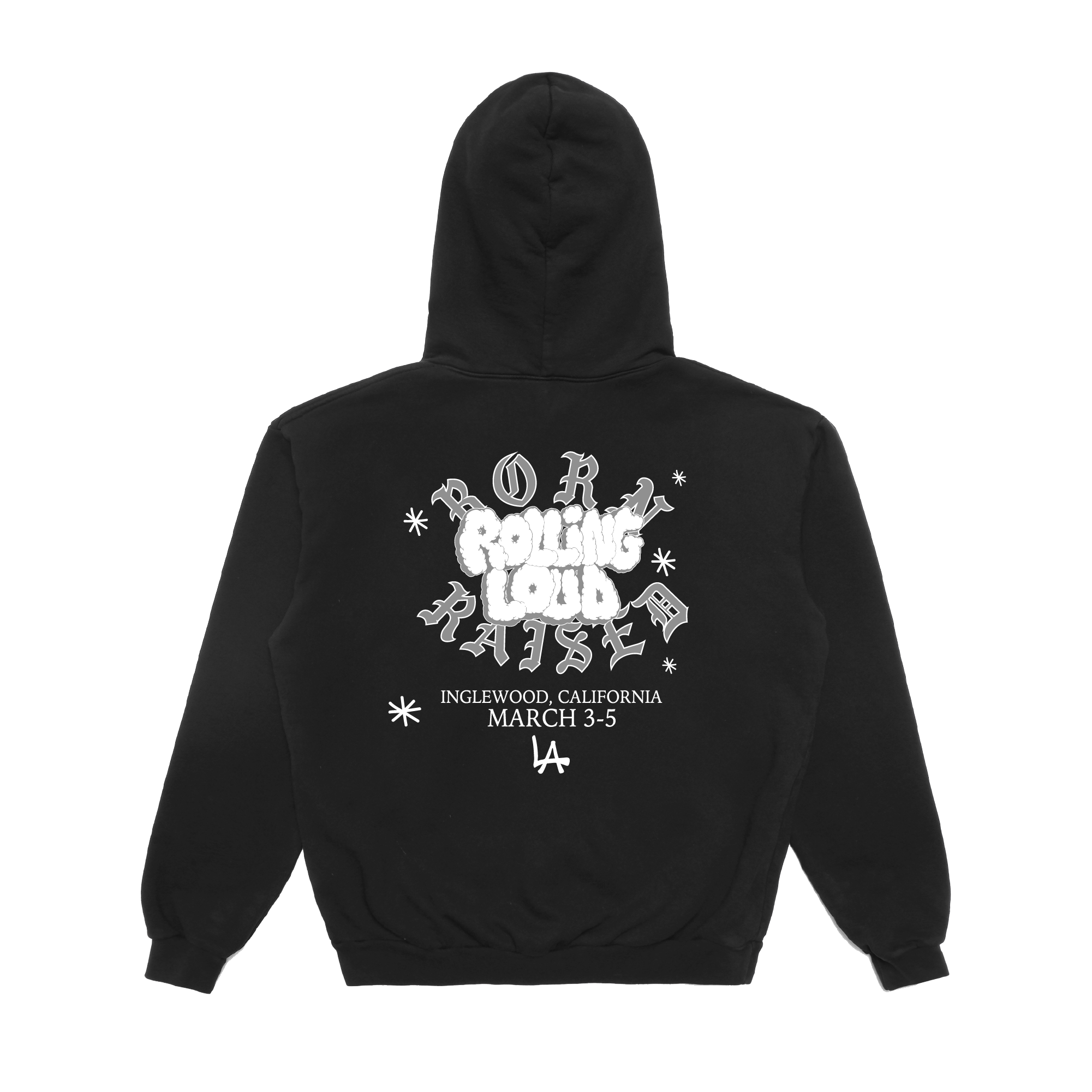 BR X RL Cloud Rocker Hoodie Black – Rolling Loud