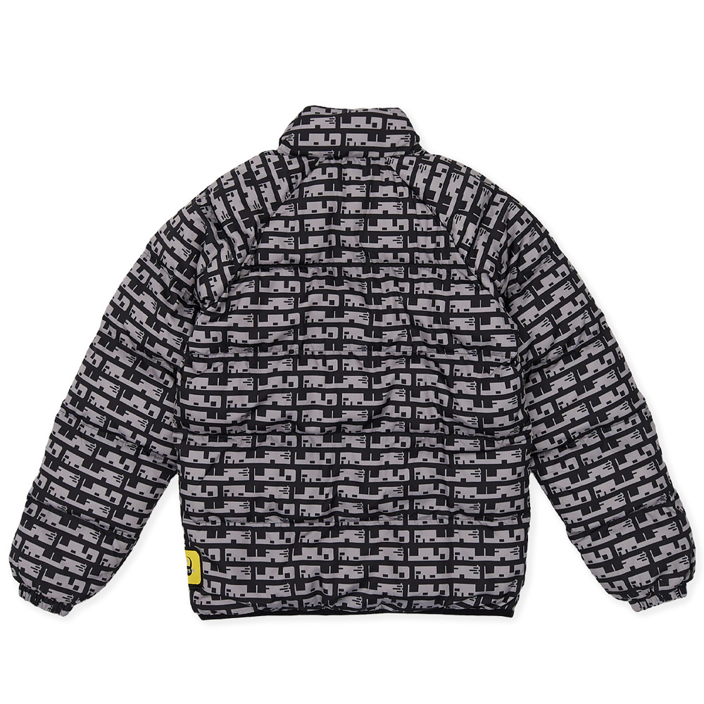 Loud Pattern Puffer Jacket