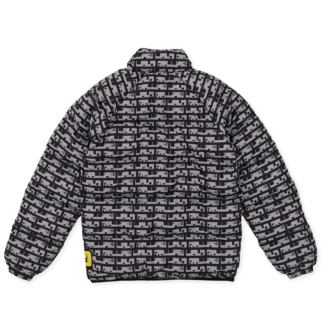 Loud Pattern Puffer Jacket