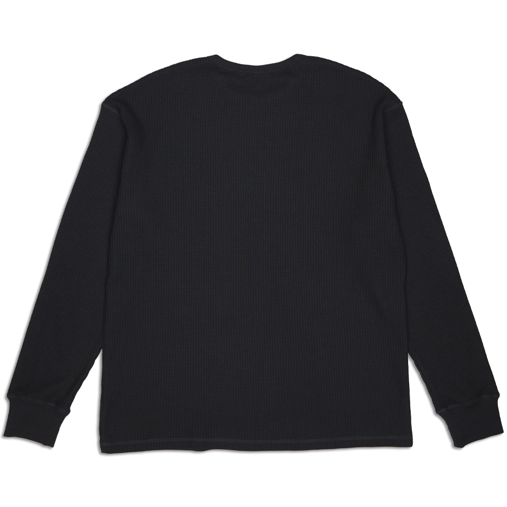 RL Productions Waffle Long Sleeve Black