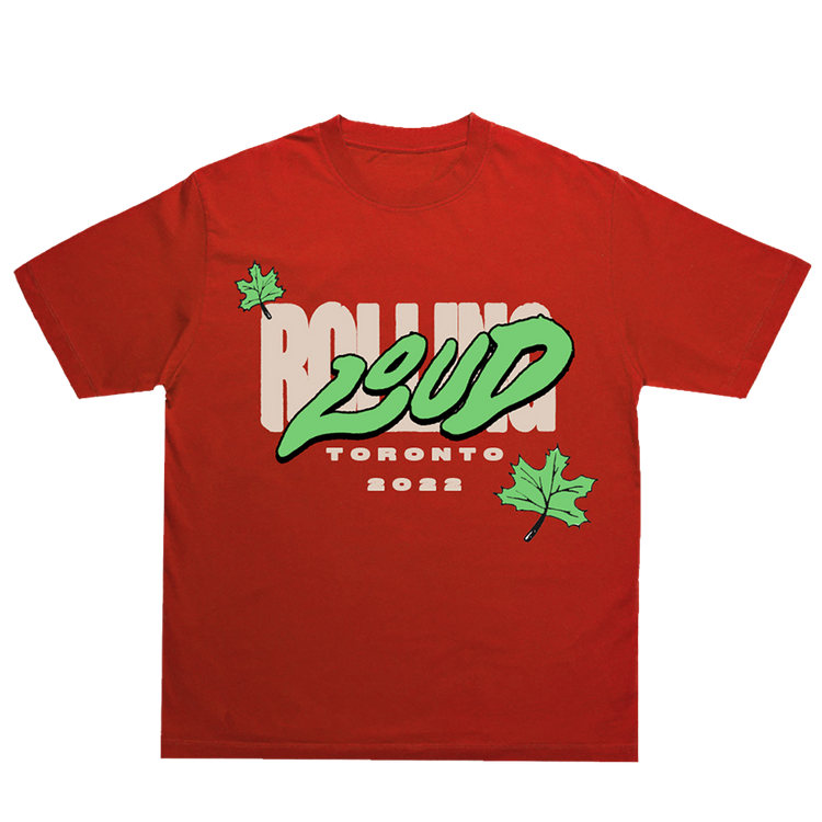 RL City T Shirt Red Toronto 22'