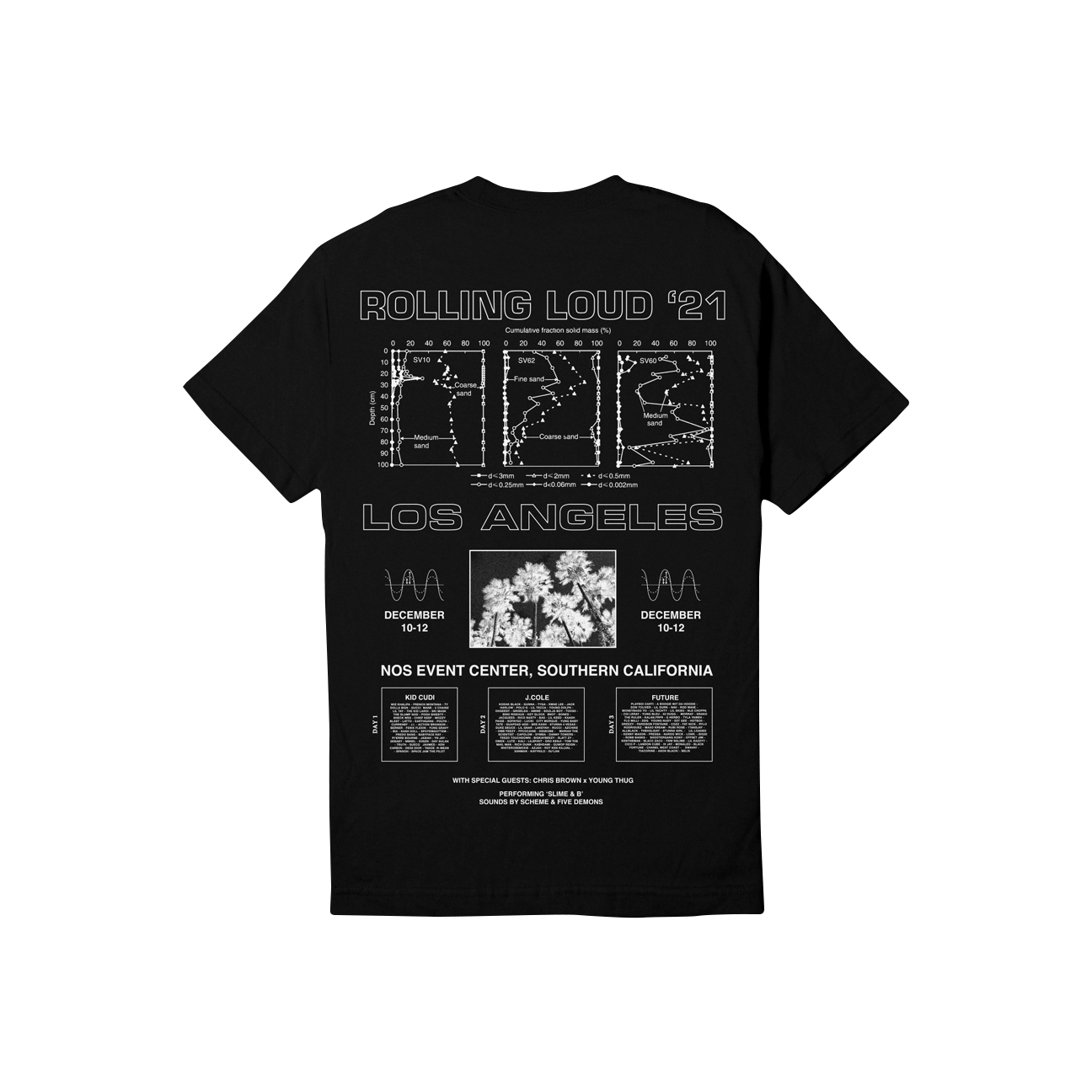 Diagram T Shirt Black LA 2021