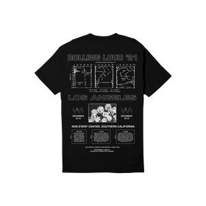 Diagram T Shirt Black LA 2021