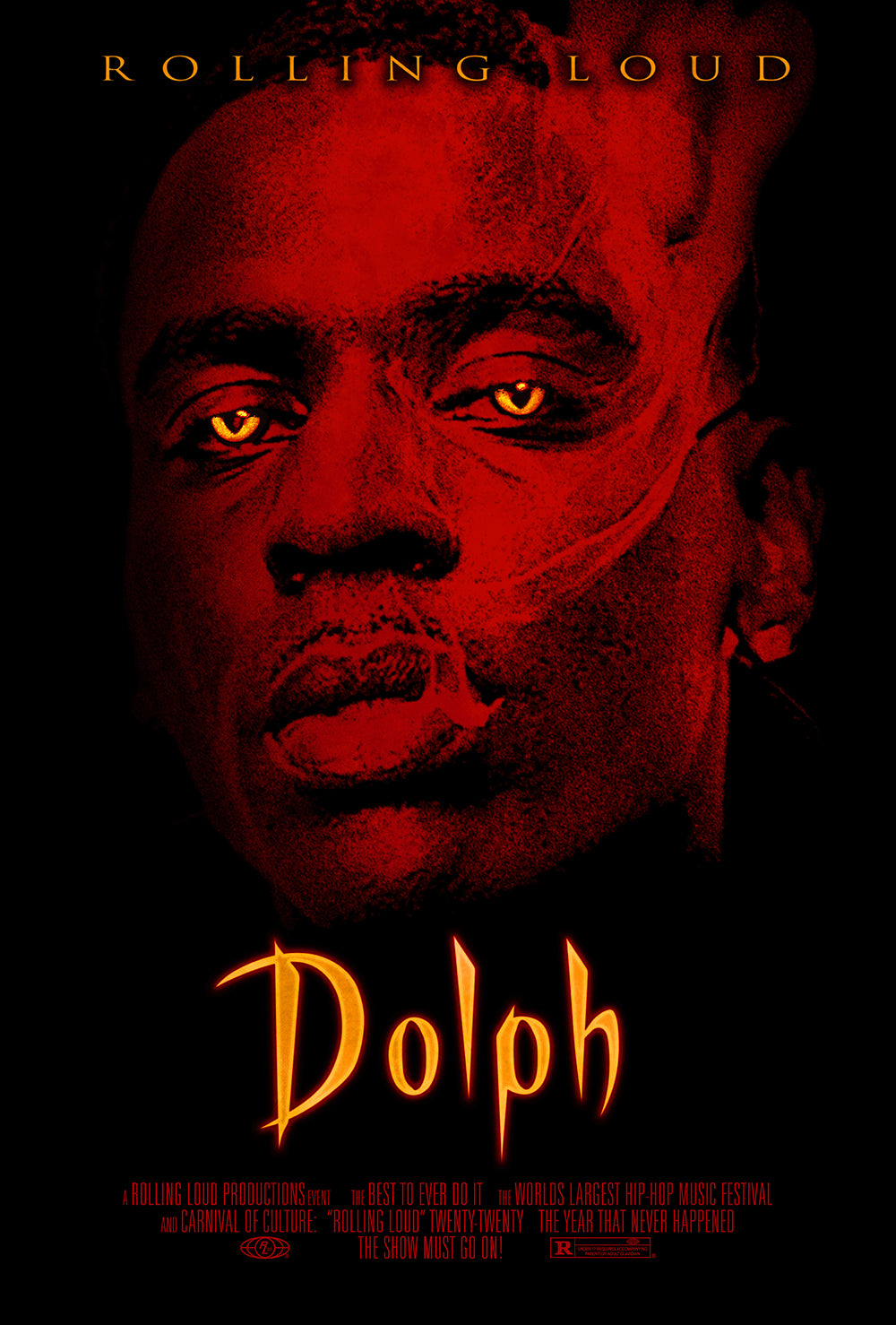 Young Dolph Limited Release Halloween Poster