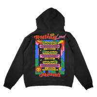 Exclusive Miami 23 Line Up Hoodie Black