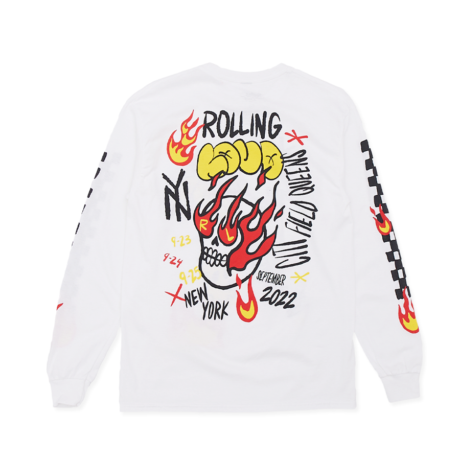 RL Hando Long Sleeve Tee White NYC 22