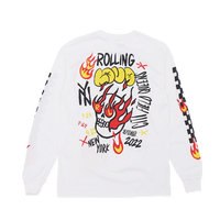 RL Hando Long Sleeve Tee White NYC 22