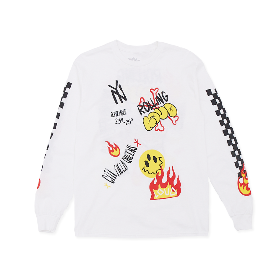 RL Hando Long Sleeve Tee White NYC 22