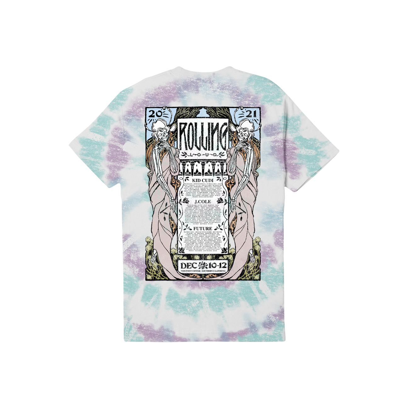 Gardens T Shirt White LA 2021