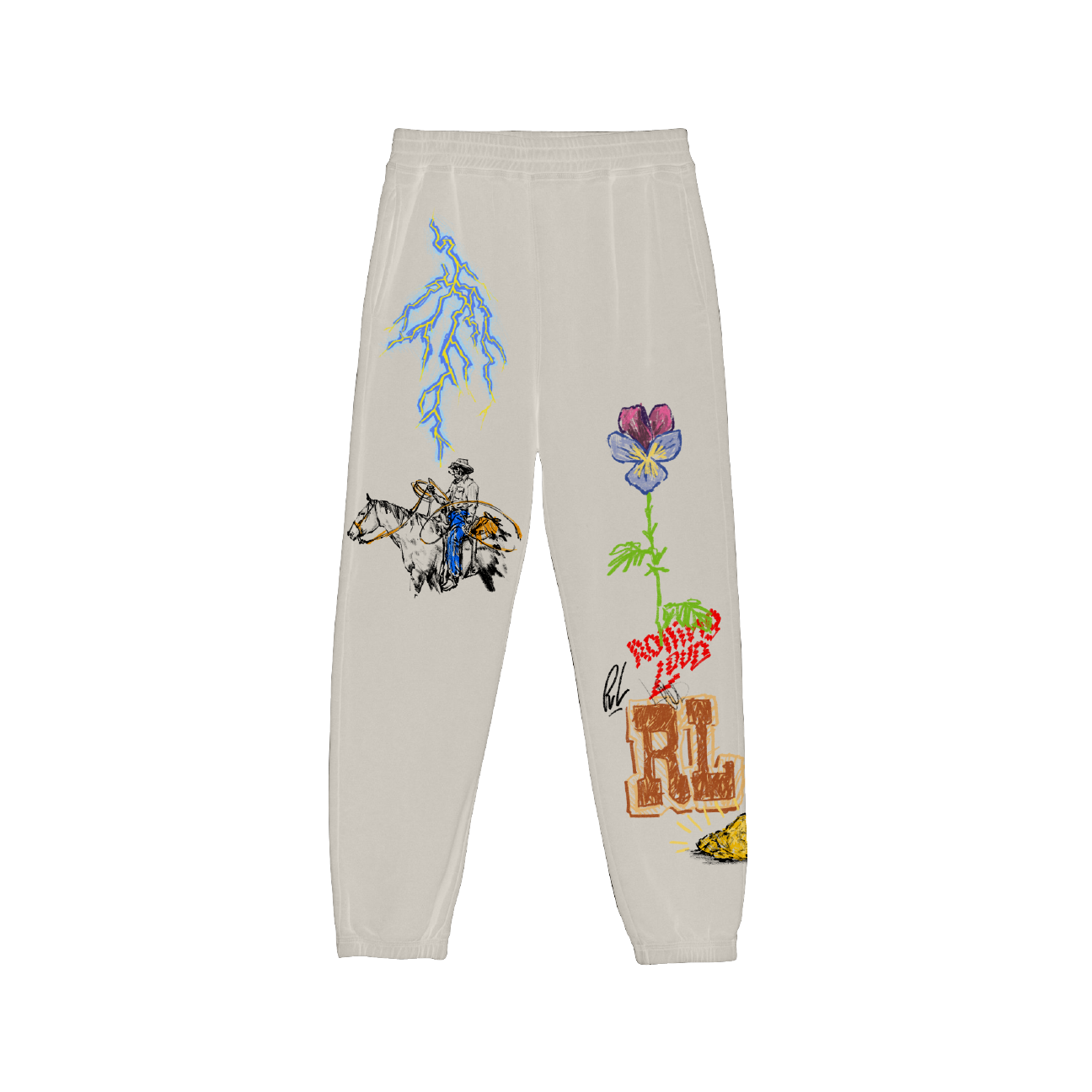 Gold Rush Sweatpants Cali 23