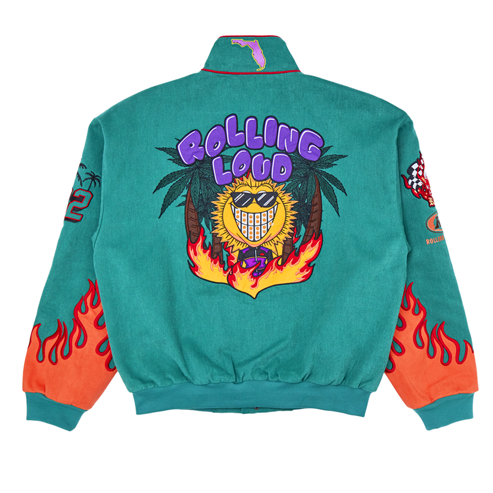 RL On Fire Racing Jacket Miami 22'