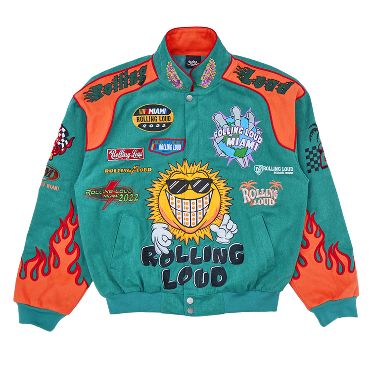 RL On Fire Racing Jacket Miami 22'