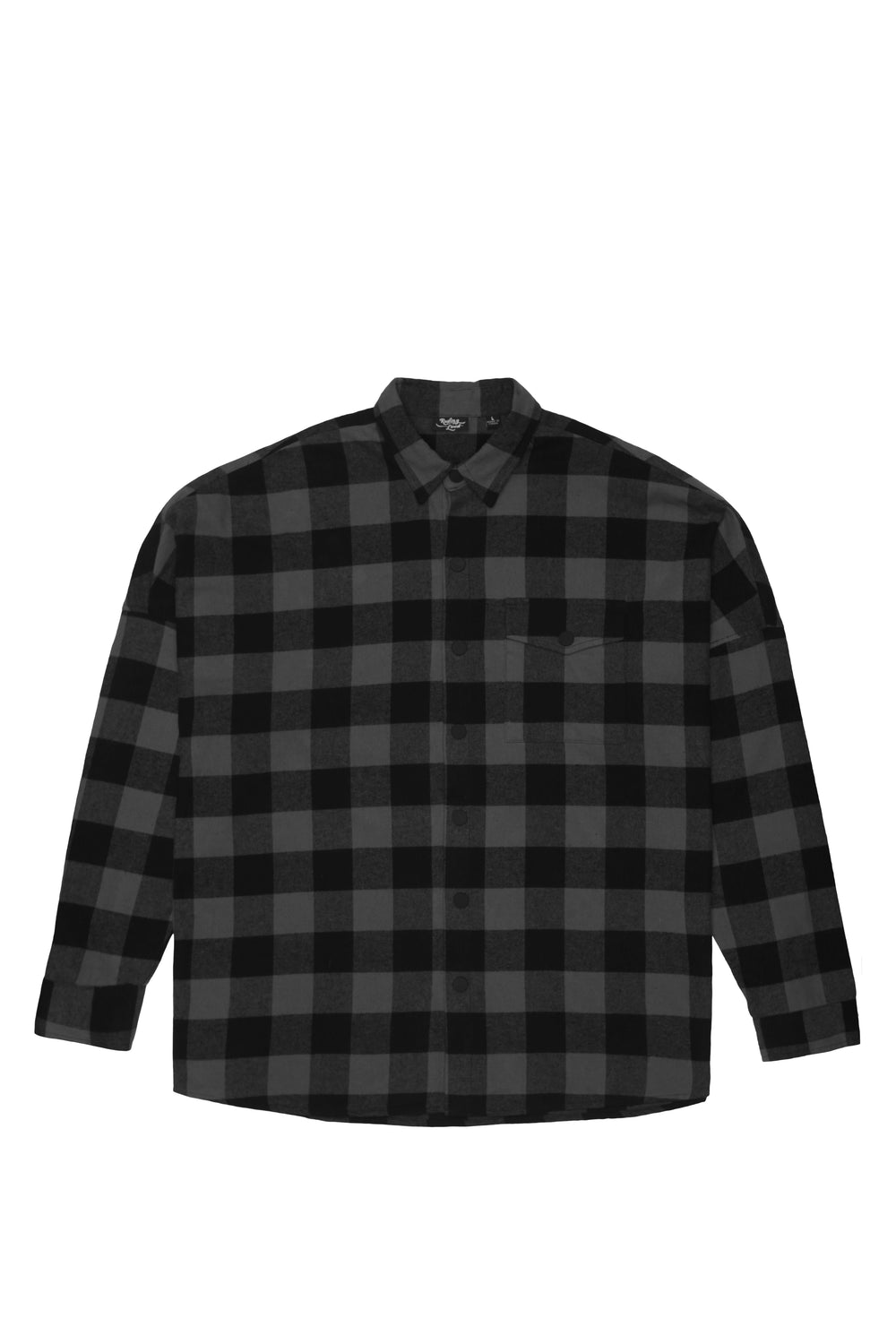 Grey Flannel Drop Shoulder Shirt