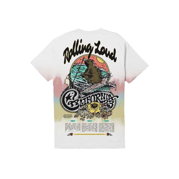 Hangten Tie Dye Tee Cali 23