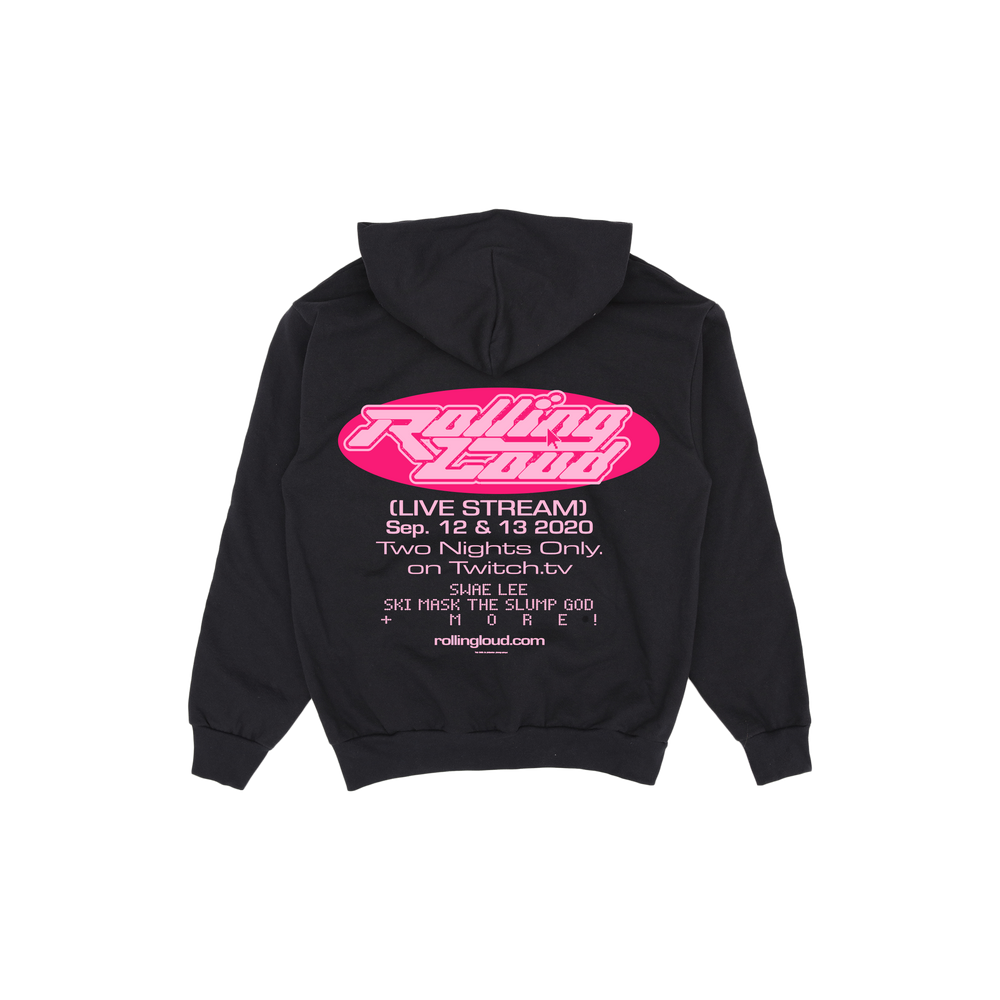 Rolling Loud Stream Black Hoodie