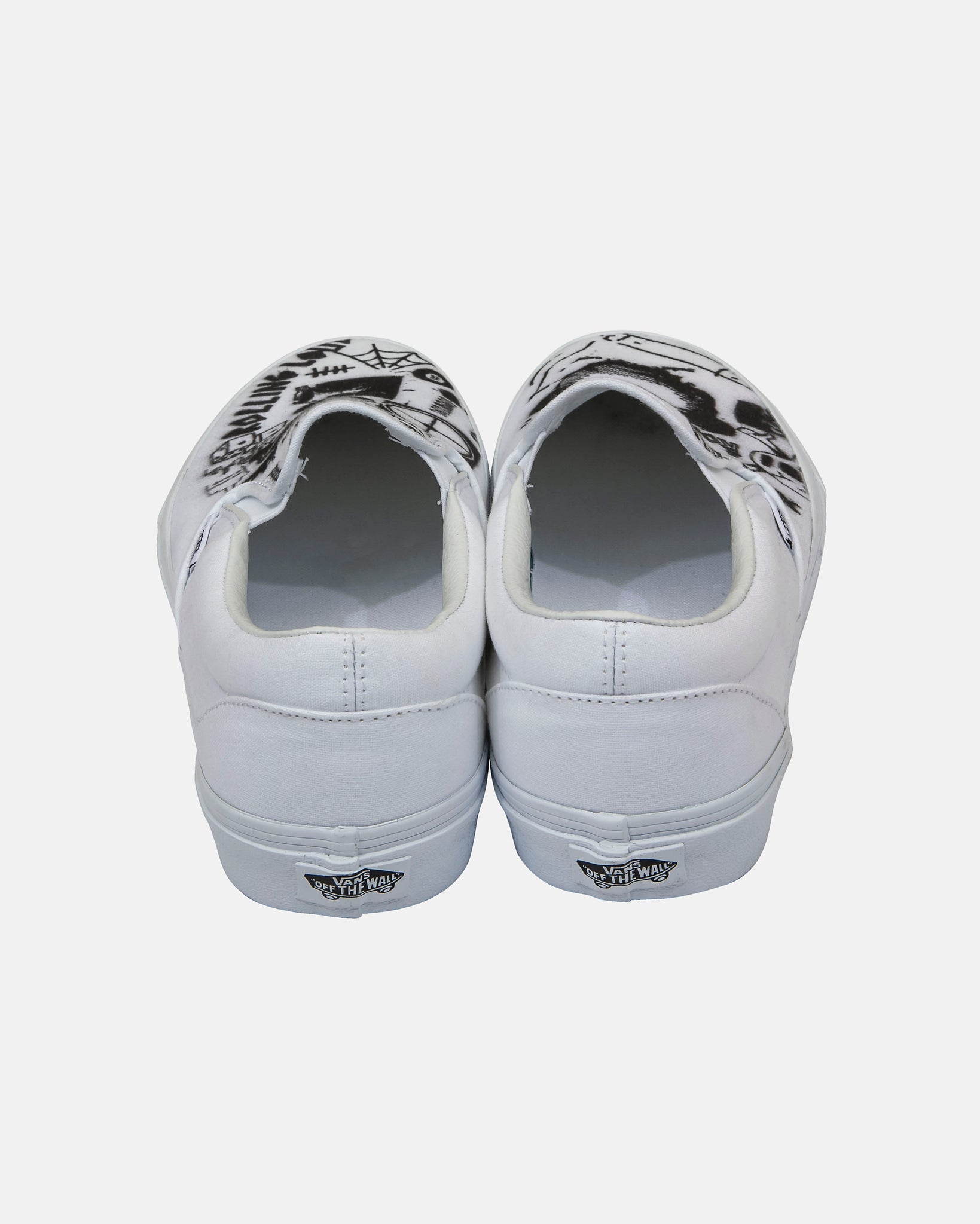 Vans Slip On White - Rolling Loud x For Those Who Sin