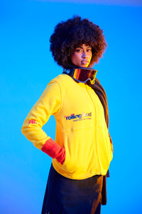 Loud Micro Fleece Jacket Yellow